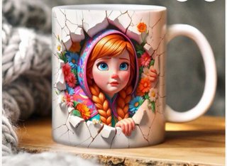 Caneca Anna Frozen Disney