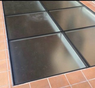 Suelo de cristal transitable