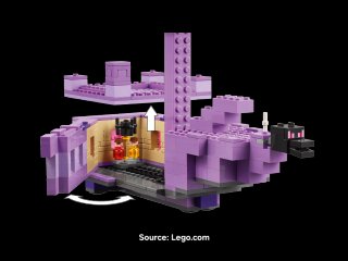 LEGO 21264 The Ender Dragon and End Ship Minecraft