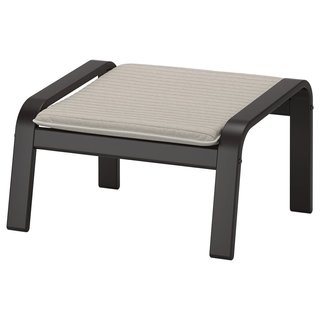 2 Sillones IKEA POÄNG + Reposapiés