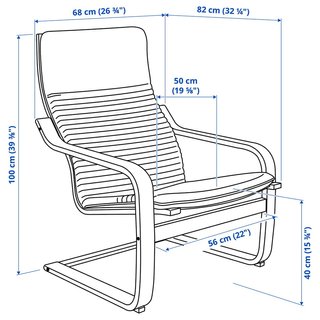 2 Sillones IKEA POÄNG + Reposapiés