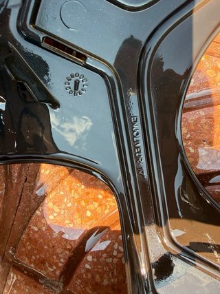 Tapacubos Citroen 17 Negro y Plata