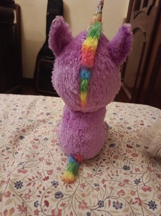 Unicornio Morado Peluche Suave