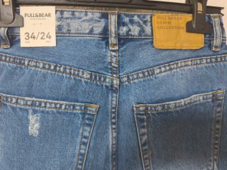 Pantalón vaquero flare Pull&Bear mujer