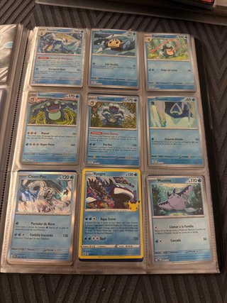 Álbum de cartas Pokémon holos