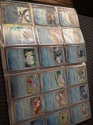 Álbum de cartas Pokémon holos
