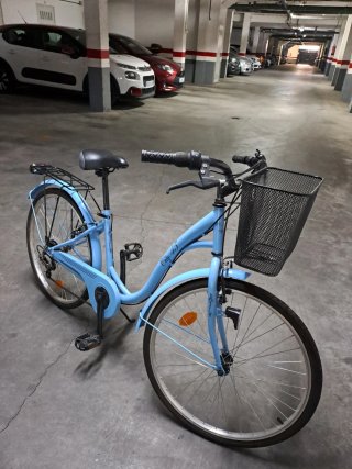 Bicicleta 26 mujer/niña azul