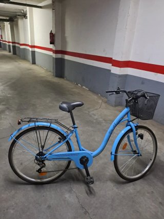 Bicicleta 26 mujer/niña azul