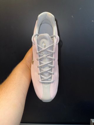 Sneakers Nike Shox Rosa e Argento