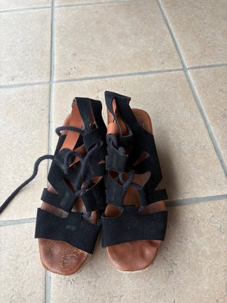 Sandalias Vas Negras
