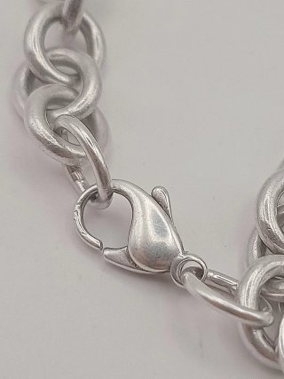 Bracciale retorno Tiffany & Co. maglia spessa cuor