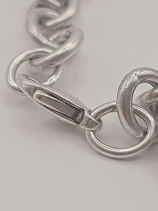 Bracciale retorno Tiffany & Co. maglia spessa cuor