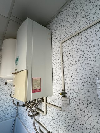Caldera Gas Natural Vaillant Blanca/Beige