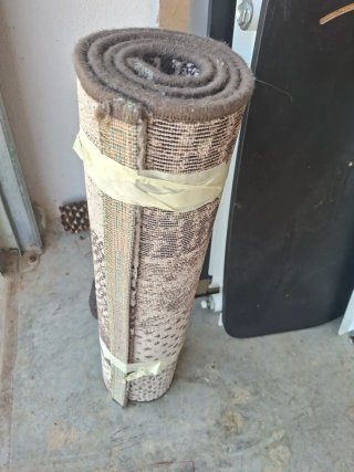 Alfombra Interal Palma 90x140 cm Marrón