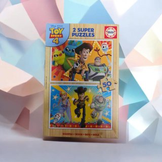 2 Puzzles Toy Story 4 Educa 50 piezas
