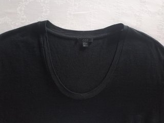 Camiseta COS Negra Talla M
