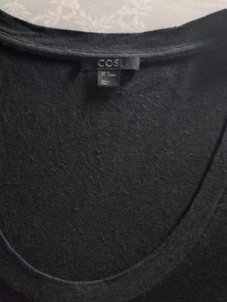 Camiseta COS Negra Talla M