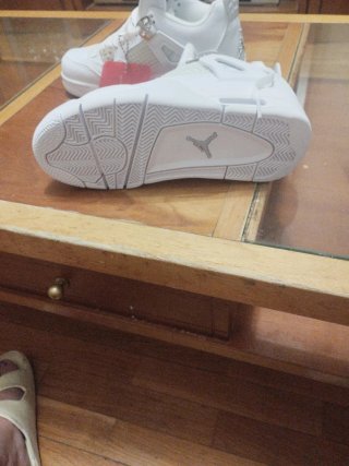 Jordan 4 Biancas Argento