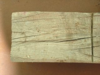 Taco de madera 28x18x11cm Pino macizo natural  5kg