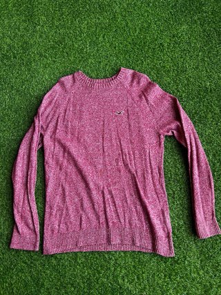 Jersey Hollister Granate Jaspeado