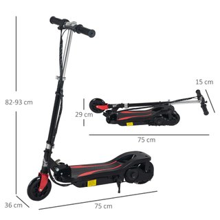 Patinete Eléctrico Plegable Niños de 7-14 Años