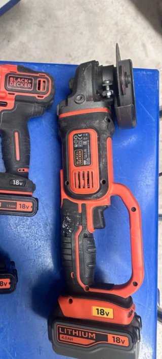 Amoladora Angular Black+Decker 18V
