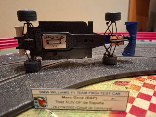 SCALEXTRIC TECNITOYS 2002 WILLIAMS F1 TEST CAR M.G