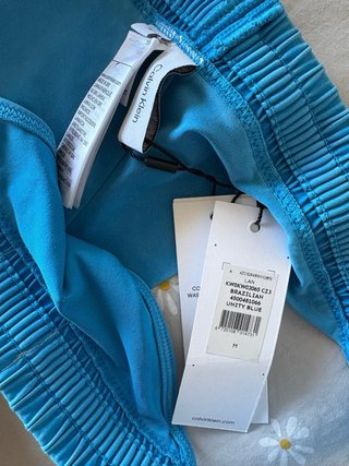 Bikini Calvin Klein azul nuevo