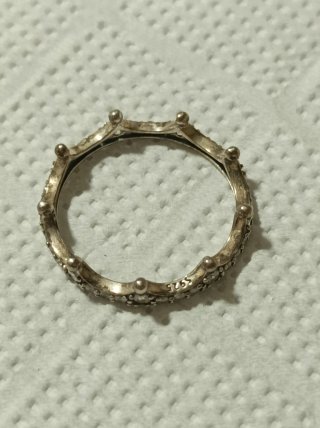 Anillo Pandora de Corona Plata.