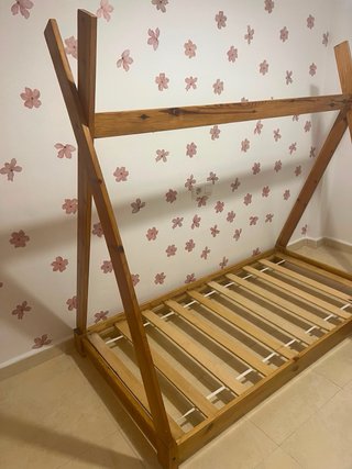 Cama Montessori Infantil Madera