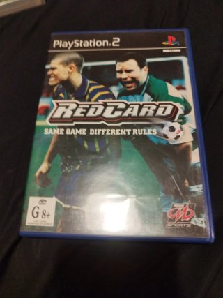 Red Card PlayStation 2 PS2 Videojuego