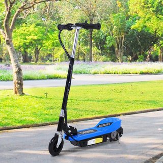 Patinete Eléctrico Plegable para Niños Azul