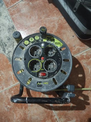 Enrrollacable Profesional 25m Masterplug