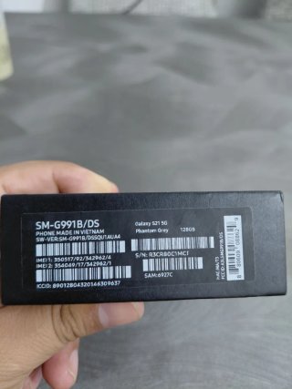 Samsung Galaxy S21 5G Caja Negra