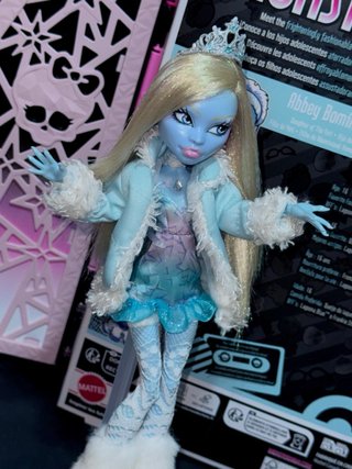 Monster High Abbey Bominable ooak