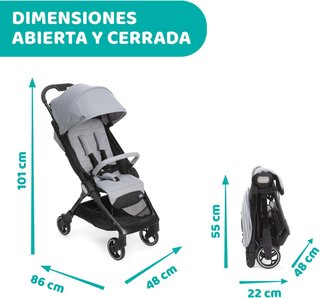 Silla de Paseo Chicco WE Gris