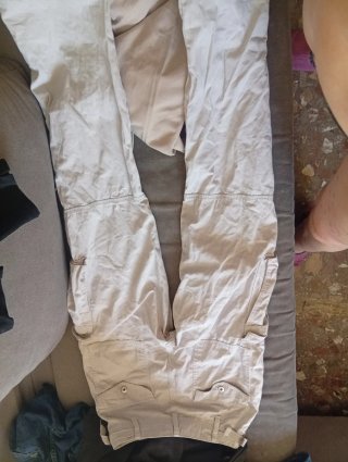 Pantalón Cargo Beige Bershka Talla 34