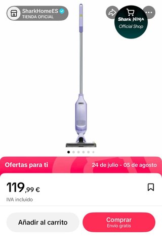 Shark VACMOP Limpiador