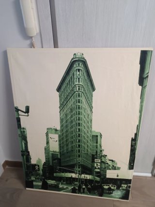 Cuadro Edificio Flatiron NYC