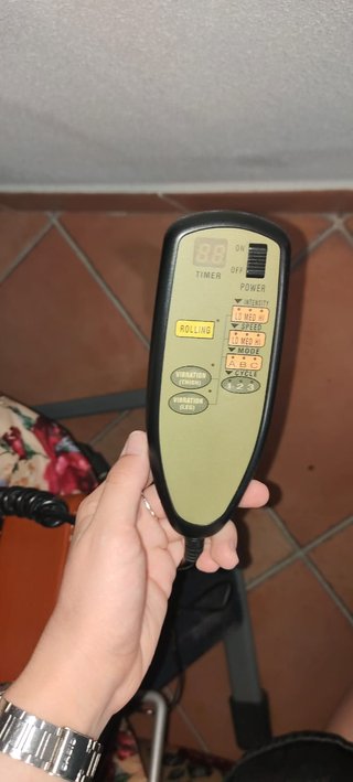 Sillón masaje con funda y mando