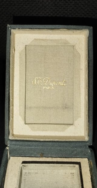 Mechero S.T. Dupont Ligne 2 Oro Vintage (con caja)