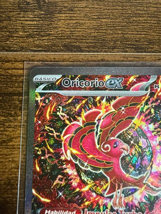 Carta Pokemon Oricorio ex (MEP 024) Promo Español