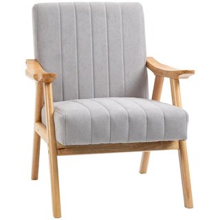 Sillón en Diseño Escandinavo Terciopelo Madera