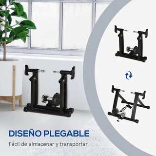 Rodillo de Bicicleta Plegable con Resistencia