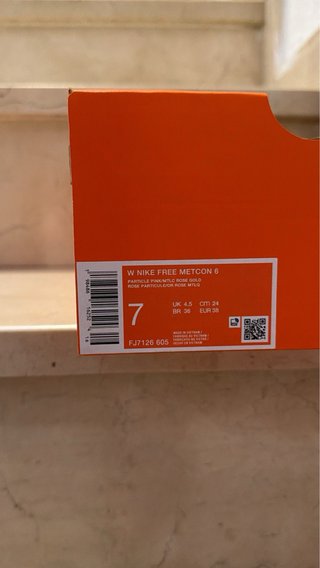 Nike Free Metcon Talla 38 Nuevas sin estrenar