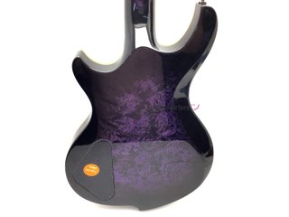 guitarra electrica ibanez darkstone dn520k dark night violet