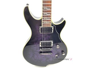 guitarra electrica ibanez darkstone dn520k dark night violet