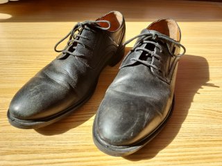 Geox Respira Sapatos Pele Negra T.43