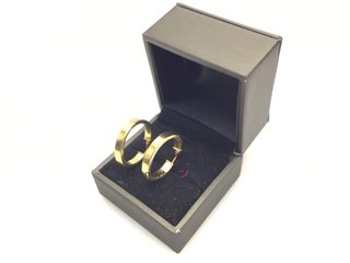argollas oro 18k