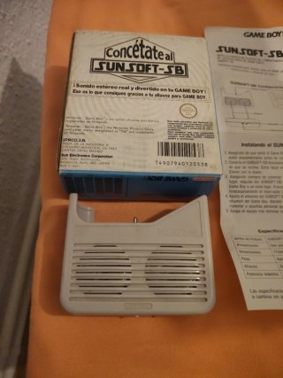 Altavoz Sunsoft-SB para Game Boy